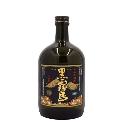 本格 芋 焼酎 黒霧島 25% 720ml 霧島酒造 箱なし 芋焼酎 宮崎県 – SAKE
