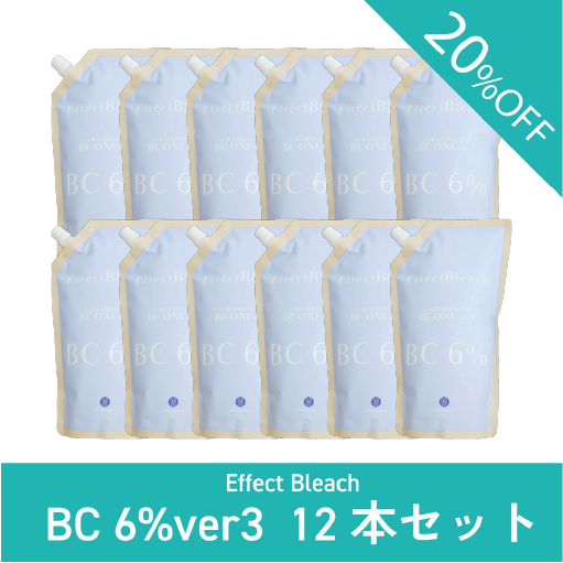 12本セット】オーサムプラン エフェクトブリーチ BCオキシ 6％ ver3
