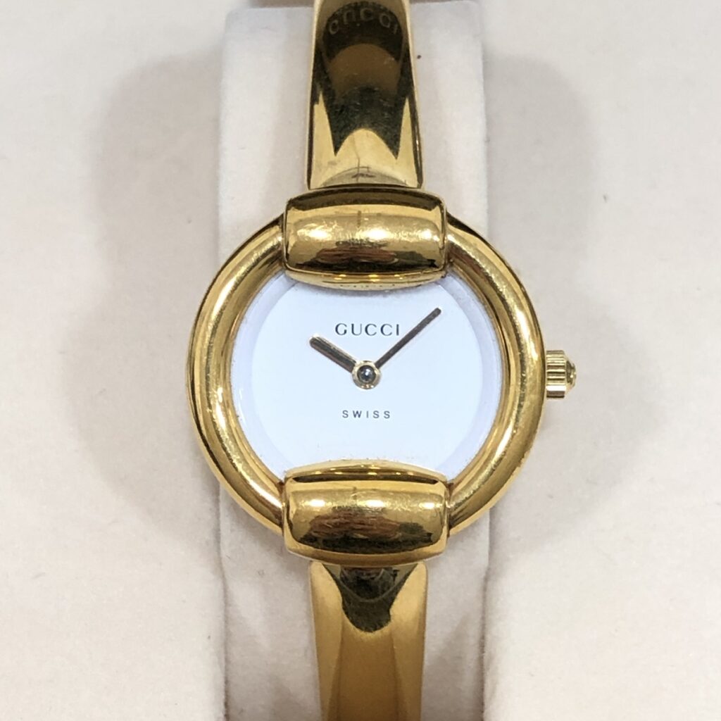 と*も様 12908 Gucci ゴールド アナログ腕時計 と*も様 12908 Gucci