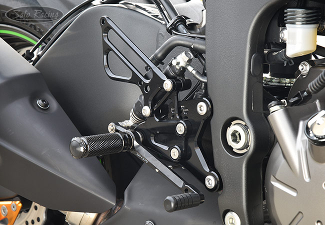 SATO RACING | Rear Sets - Kawasaki ZX-6R / ZX636 ('19-'25)