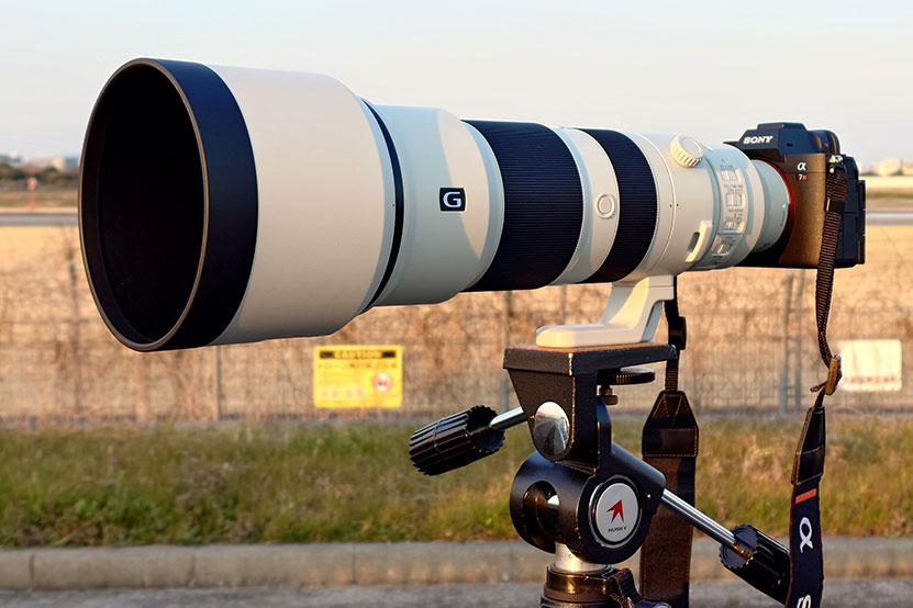 ソニー SEL400800G 飛行機を試し撮り 想像以上良く驚いた!!