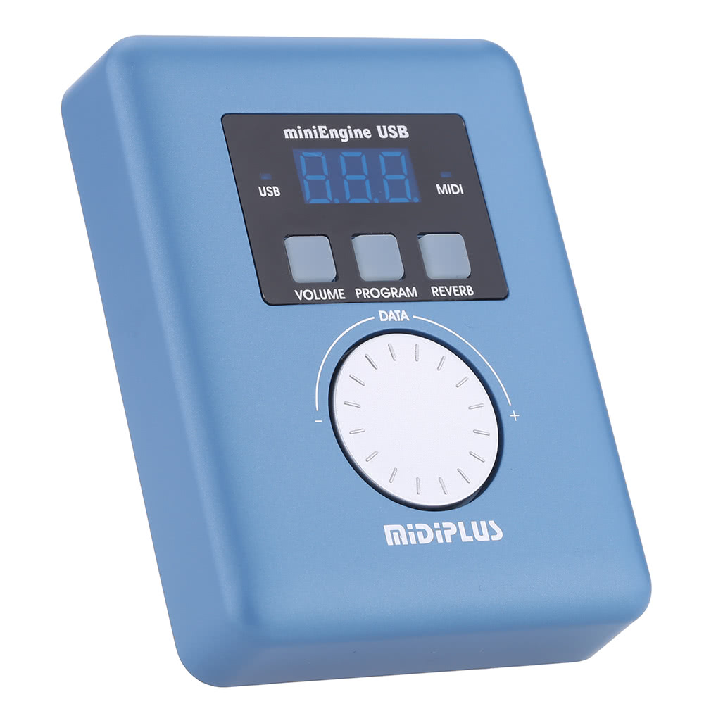 Midiplus MiniEngine USB Mini MIDI Synthesizer - Portable Sound