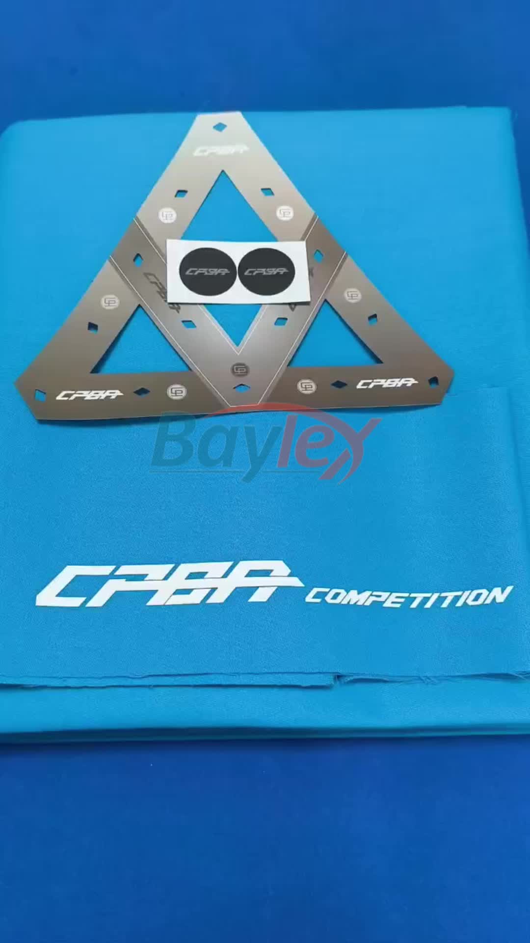 CPBA Competition Grey or Blue Premium Quality Pool Table Fabric