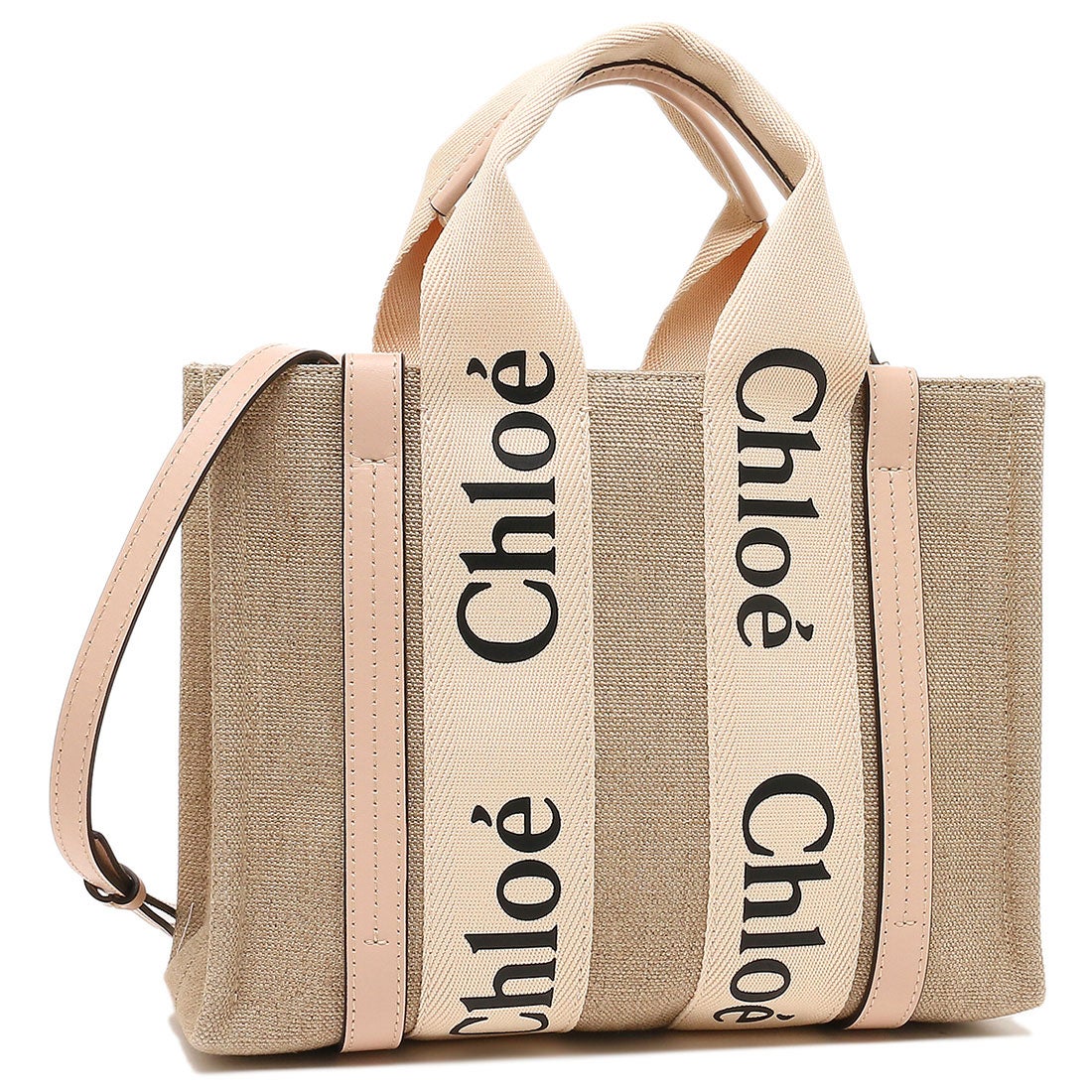 Chloè ベージュ キャンバストートバッグ 【公式通販】