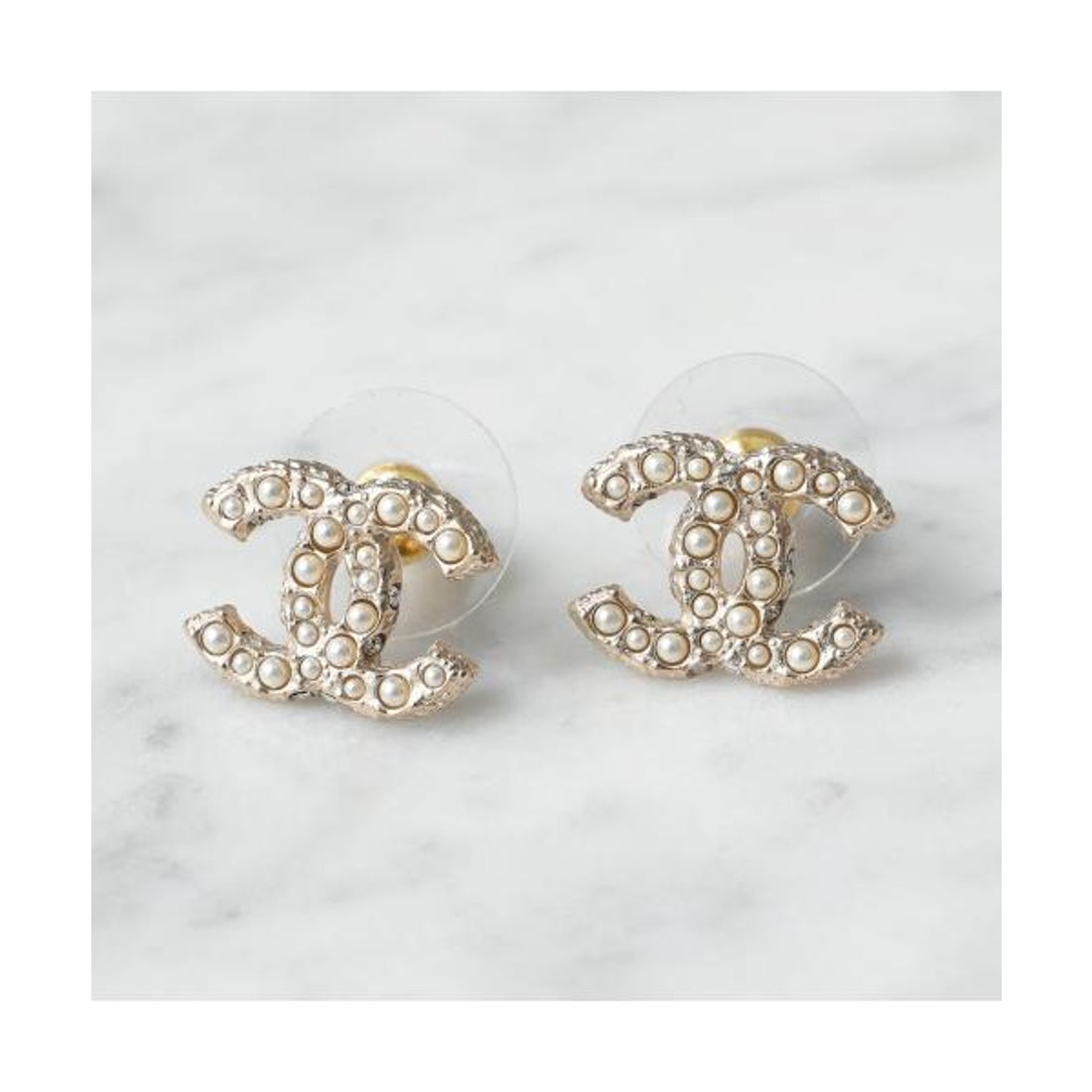 シャネル CHANEL CHANEL ピアス A64766 ココマーク CCマーク パール