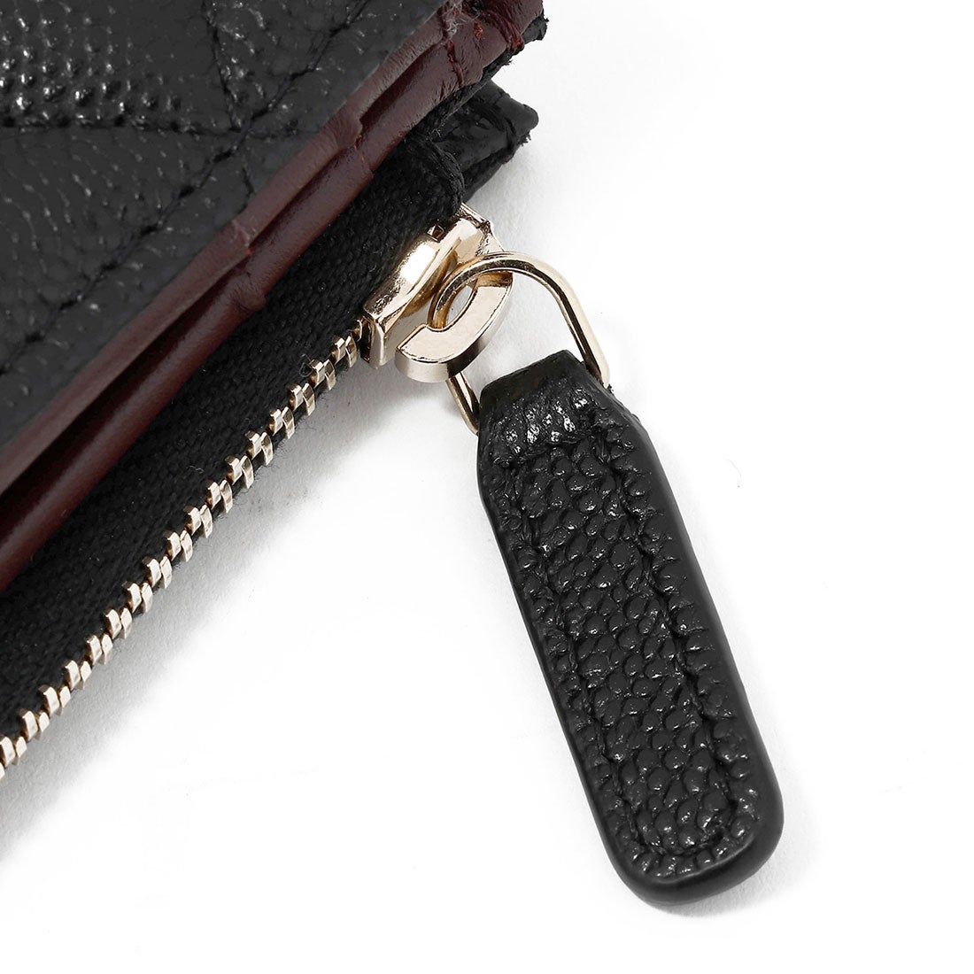 シャネル CHANEL 2つ折り財布 キャビアスキン 2つ折り財布 CHANEL