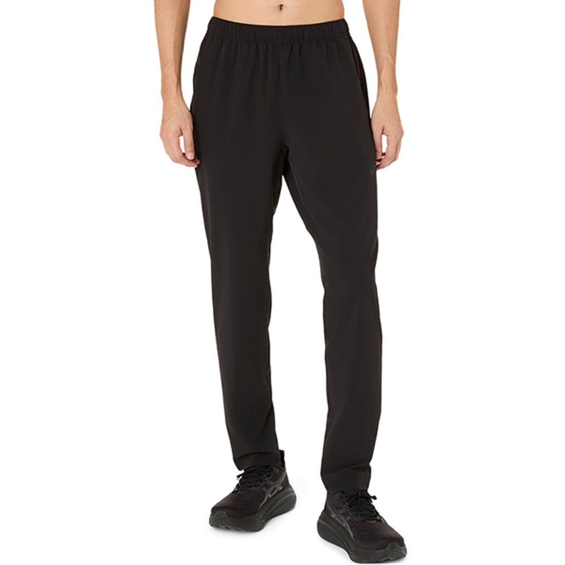 ASICS アシックス はっ水ストレッチウーブンパンツ(ブラック) 2031F168