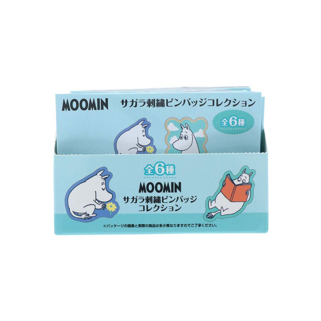 シネマコレクション cinemacollection ムーミン バッチ サガラ刺繍