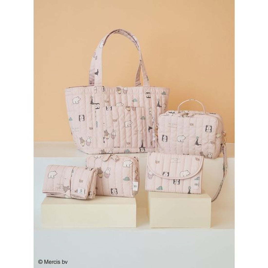 ジェラートピケ gelato pique 【Dick Bruna】キルティング総柄ママ