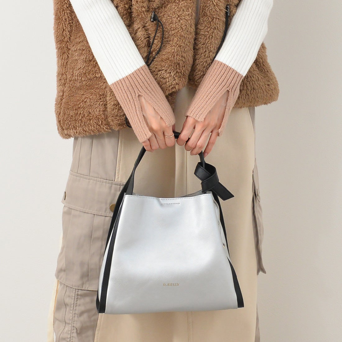 ディーケリー D.KELLY ハンドバッグ 2way ショルダーバッグ レディース