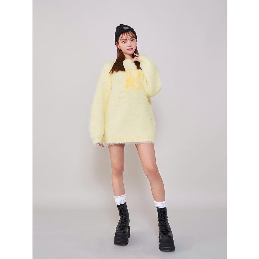 ダーリッチ Darich DRニットプルオーバー （イエロー） - ファッション