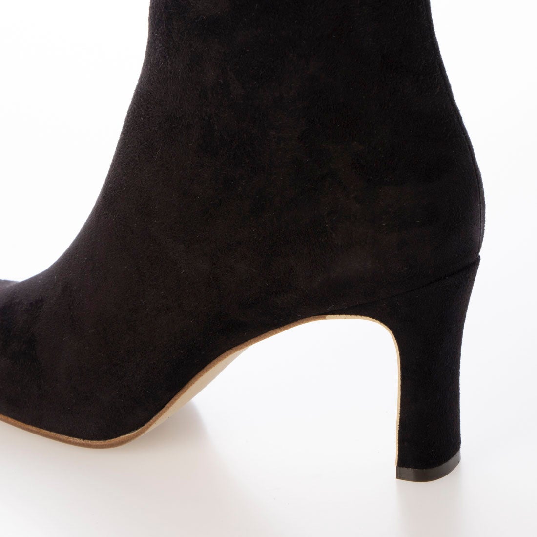 ダイアナ DIANA ショートブーツ （黒スエード） -ファッション通販