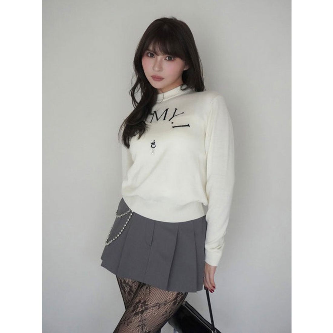 エイミーイストワール EIMY ISTOIRE EIMYニットプルオーバー （RED