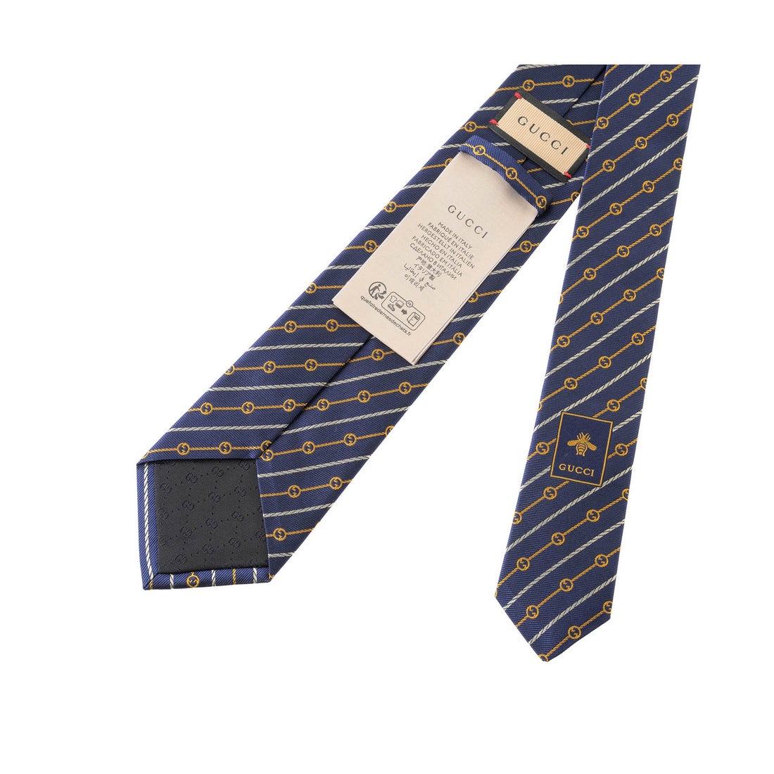 グッチ GUCCI GUCCI グッチ ネクタイ 764965 4EABB 4375 （ネイビー