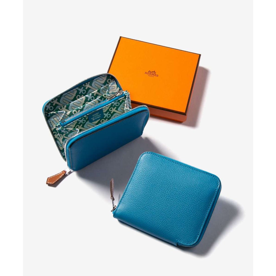 エルメス Hermes エルメス HERMES AZAP SILKIN COMPACT アザップ