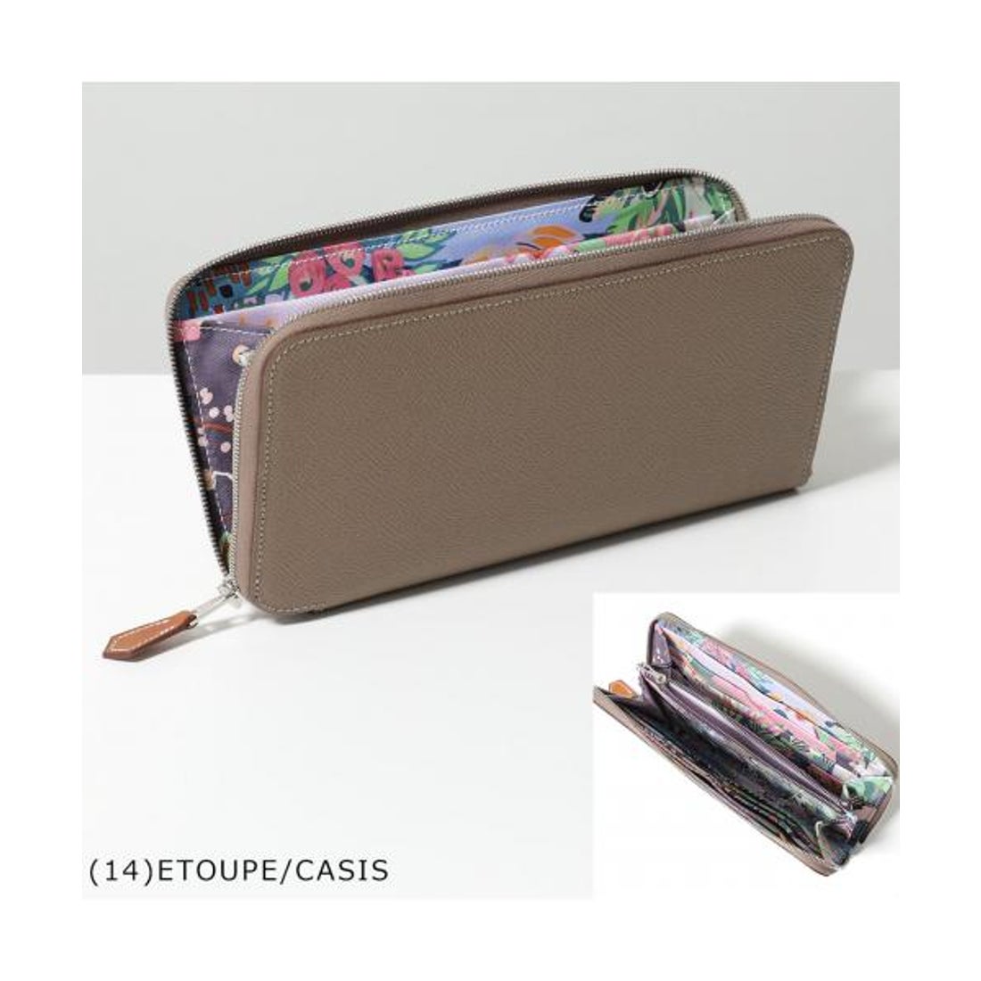 エルメス Hermes HERMES 長財布 アザップ シルクイン ロング AZAP