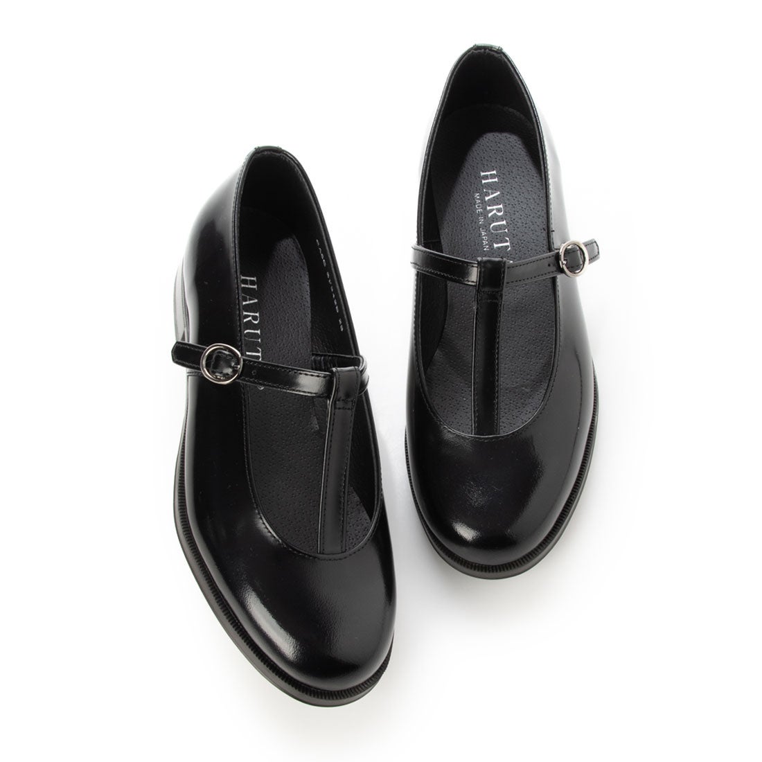 ハルタ HARUTA Tストラップシューズ （ブラック） - ファッション通販