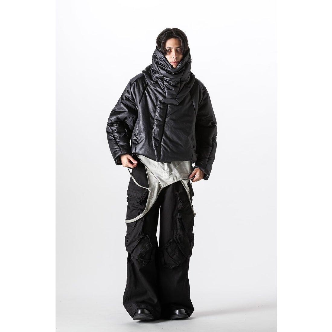 ユリウス JULIUS Neck Warmer （Black） 通販 大阪心斎橋/京都 -FASCINATE