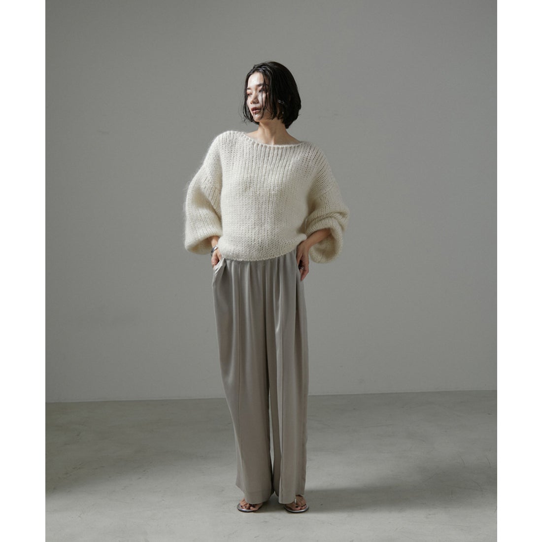 サロン アダム エ ロペ SALON adam et rope' モヘアシルクローゲージ