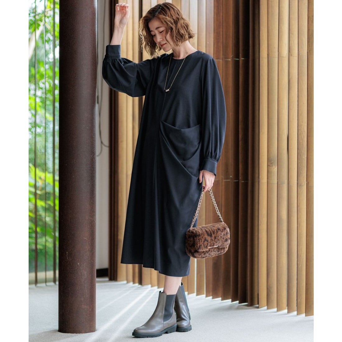 ニジュウサンク チイサイサイズ 23区 S 【洗える】TWマットクロス