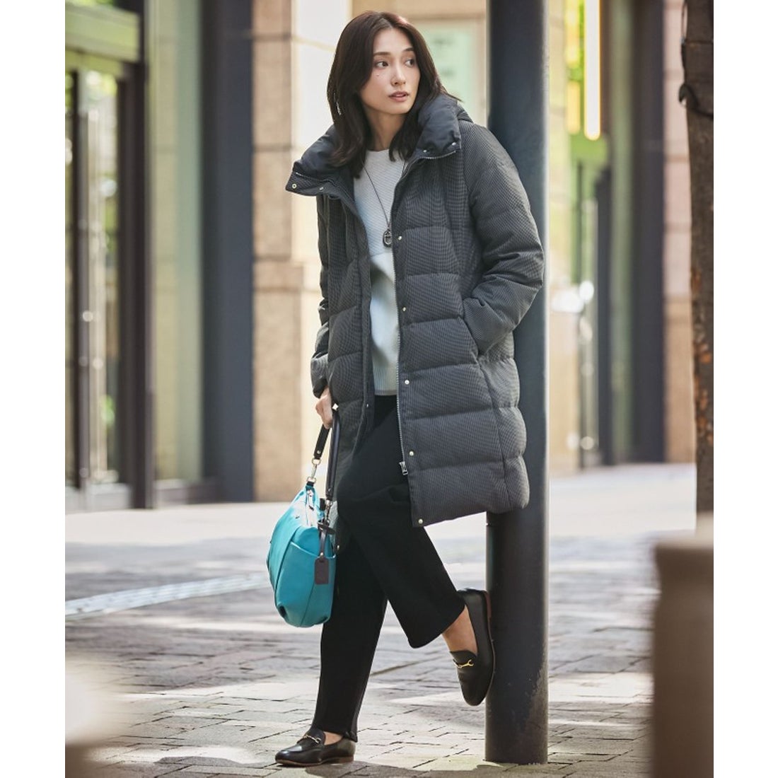 ジェイ プレス レディス J.PRESS LADIES 【洗える】ポリエステル