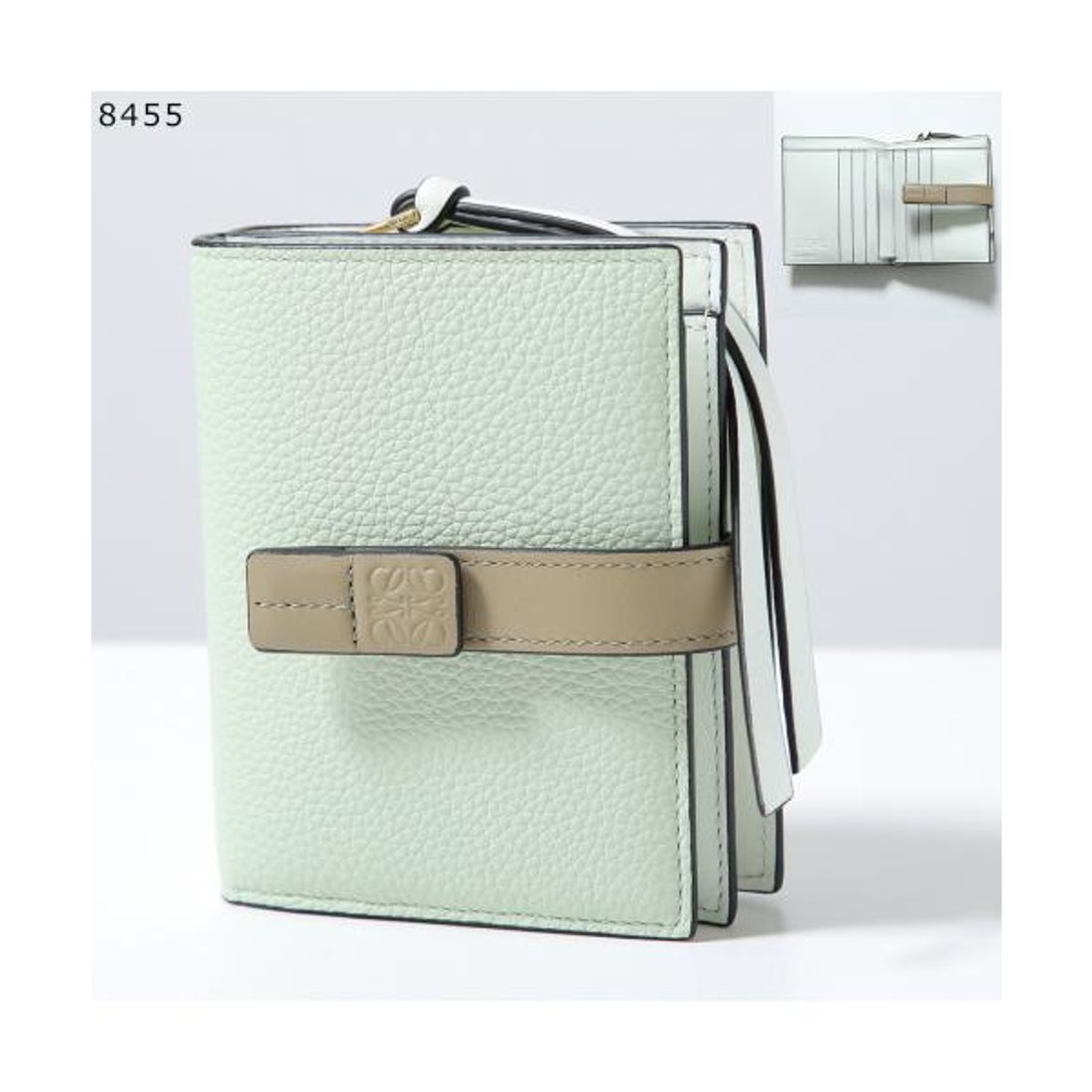 ロエベ LOEWE LOEWE 二つ折り財布 COMPACT ZIP C660Z41X （5666/SHELL