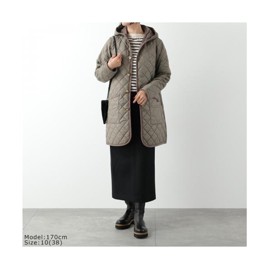 ラベンハム LAVENHAM LAVENHAM 中綿コート BRUNDON キルティング
