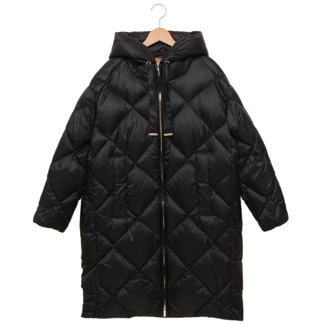 マックスマーラ Max Mara ダウンジャケット コート トレフェ ブラック