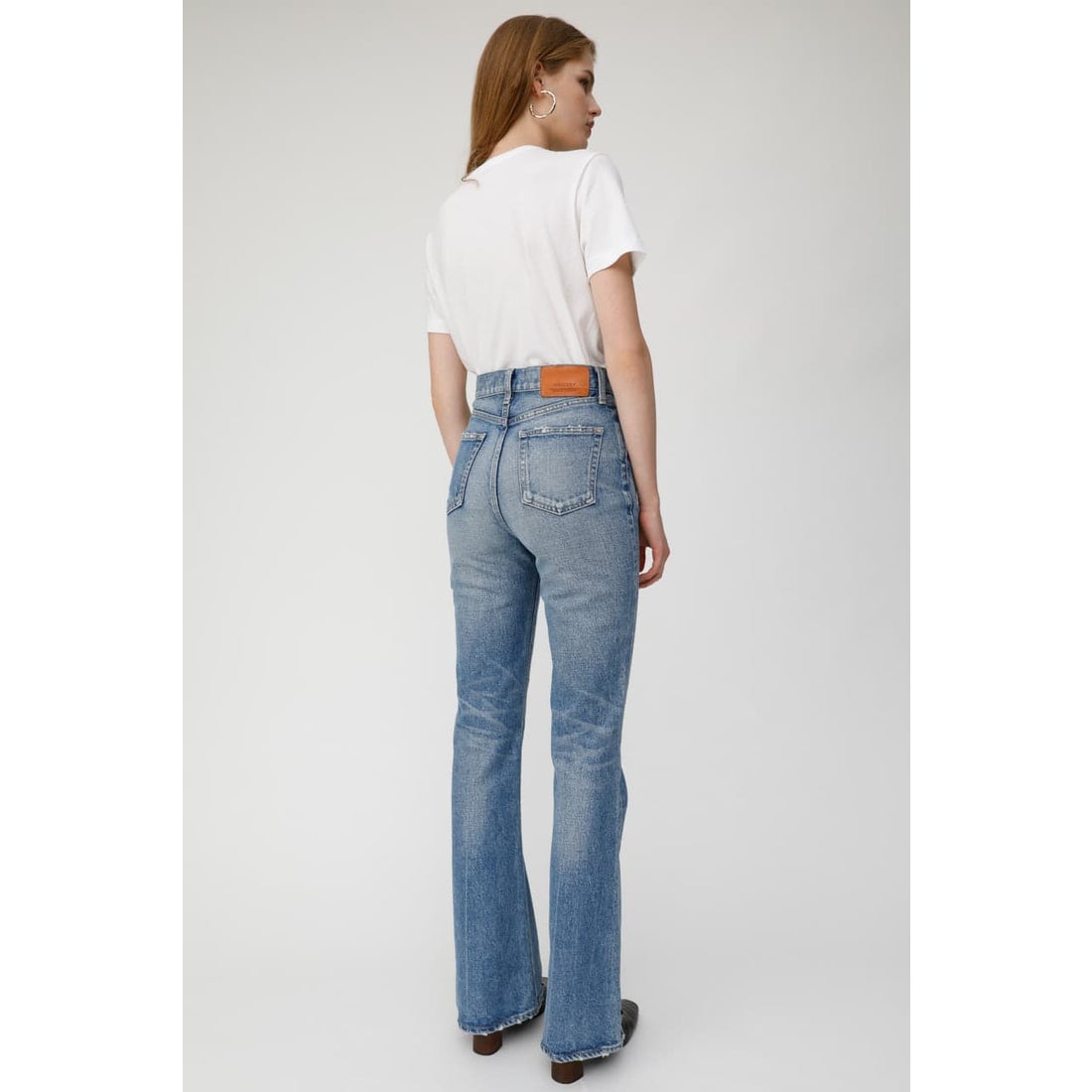 MOUSSY マウジー moussy MVS FLARE （ワンウォッシュ） -靴