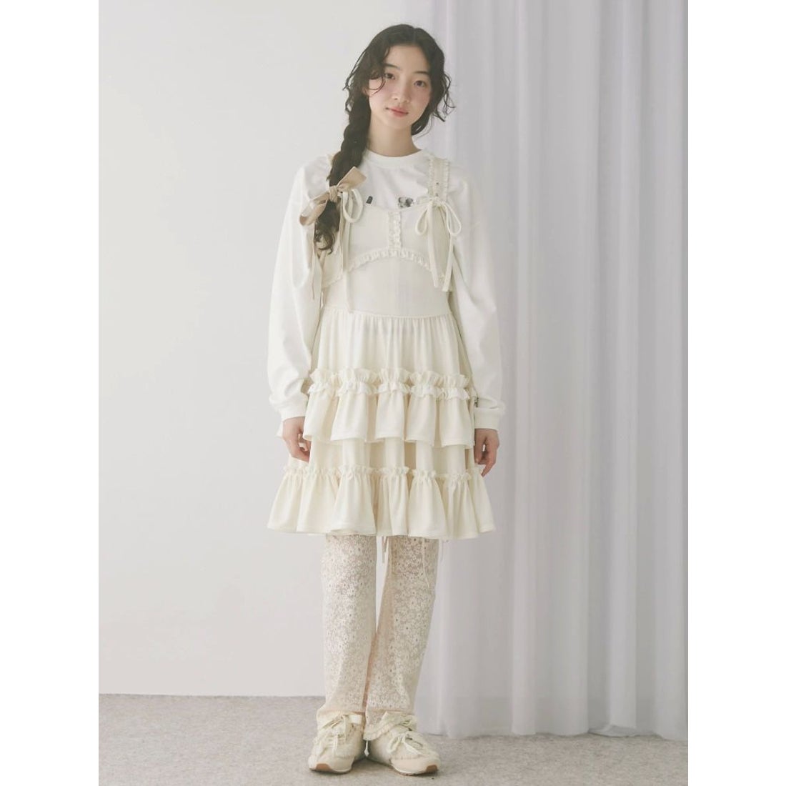 メリージェニー merry jenny コルセットベロアフレアミニワンピース