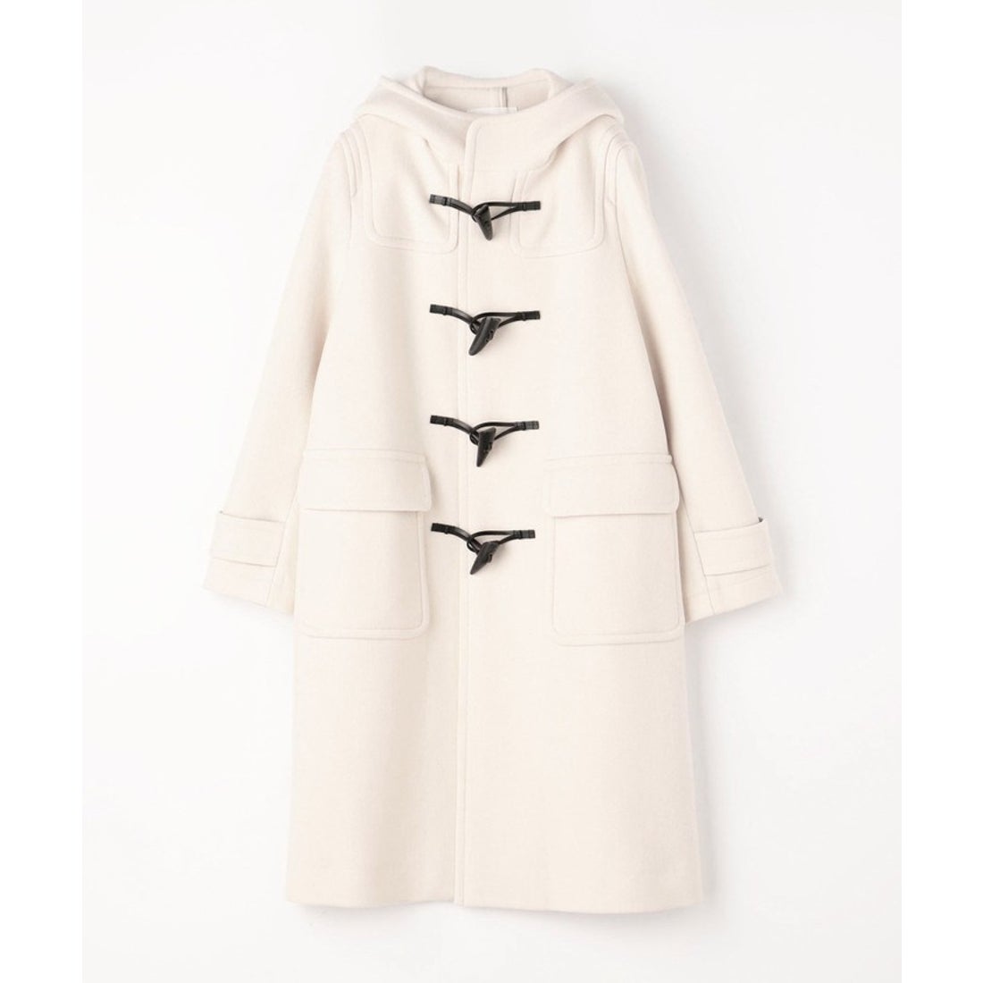 マカフィー MACPHEE ウールメルトン ダッフルコート （11 ホワイト