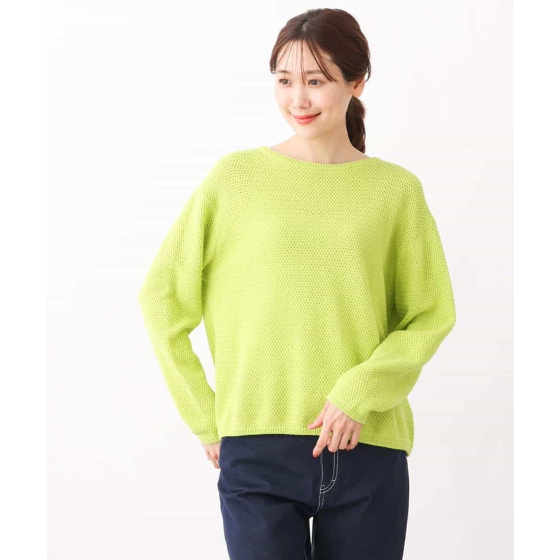 エムケー ミッシェルクラン MK MICHEL KLEIN コットンメッシュボート