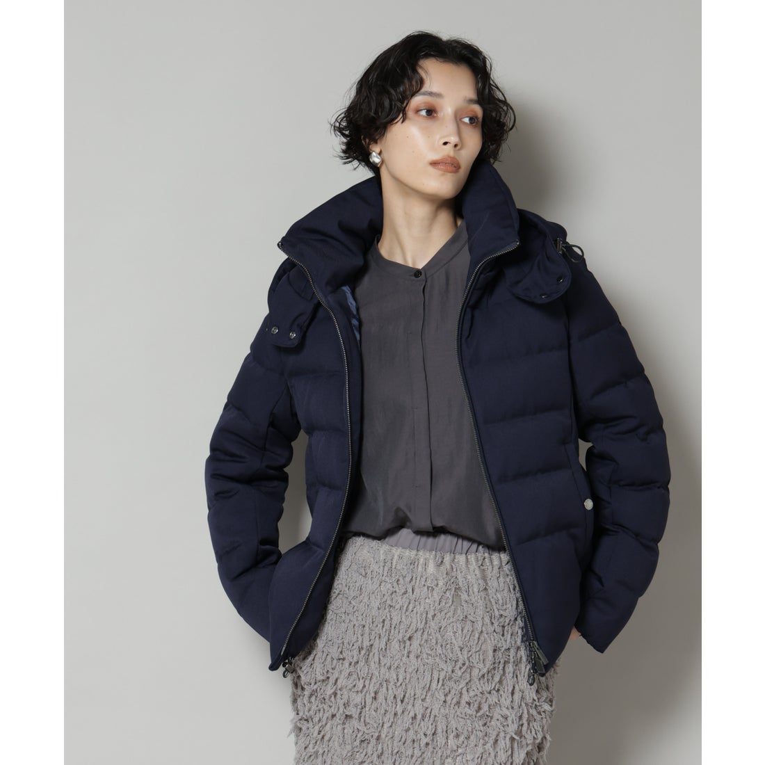 ナノ・ユニバース NANO universe 「西川ダウン（R）」サージショート