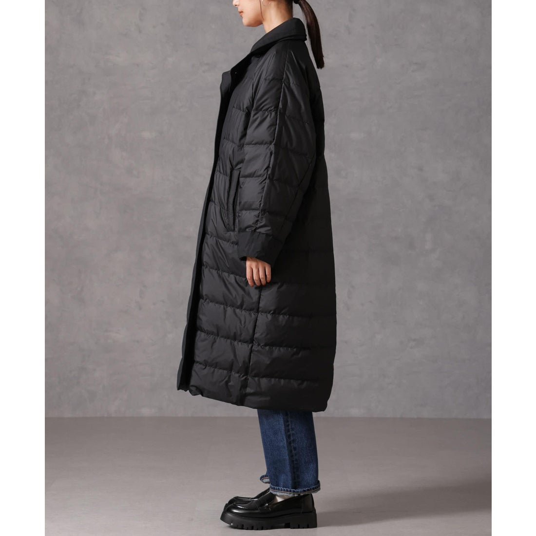 ナノ・ユニバース NANO universe 「西川ダウン（R）」リバーシブル