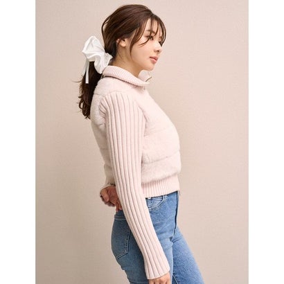 スナイデル SNIDEL ファーニットブルゾン （GRY） - ファッション通販