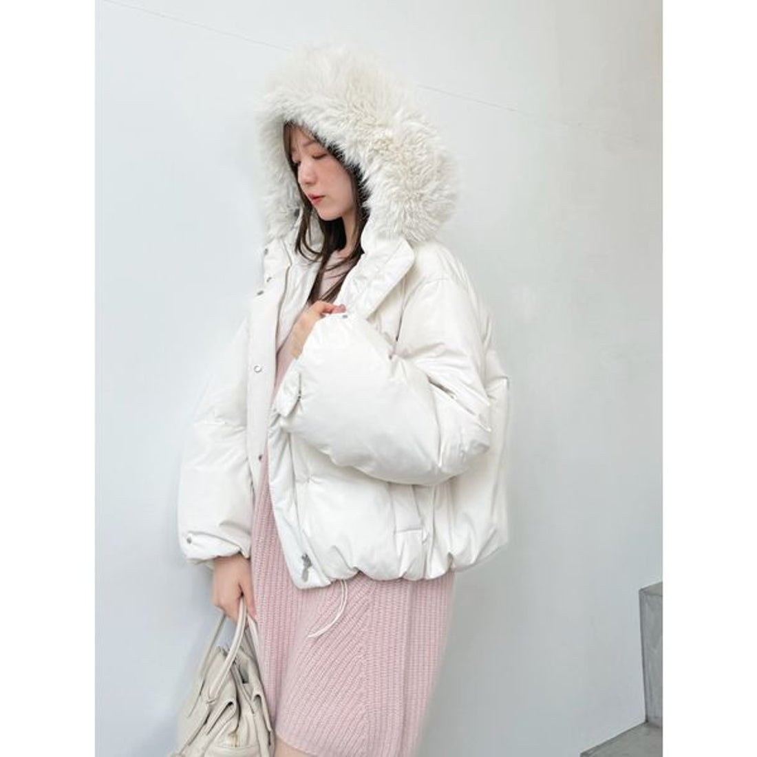 スナイデル SNIDEL 【WEB限定カラーあり】西川フードファーショート