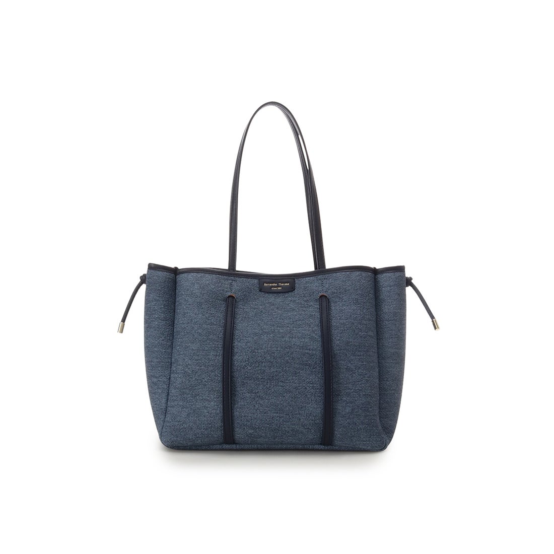 サマンサタバサ Samantha Thavasa デニム調キャンバスデザイン 合皮