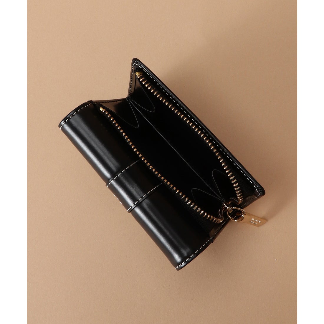 サマンサタバサ Samantha Thavasa ステッチデザイン 三つ折り財布