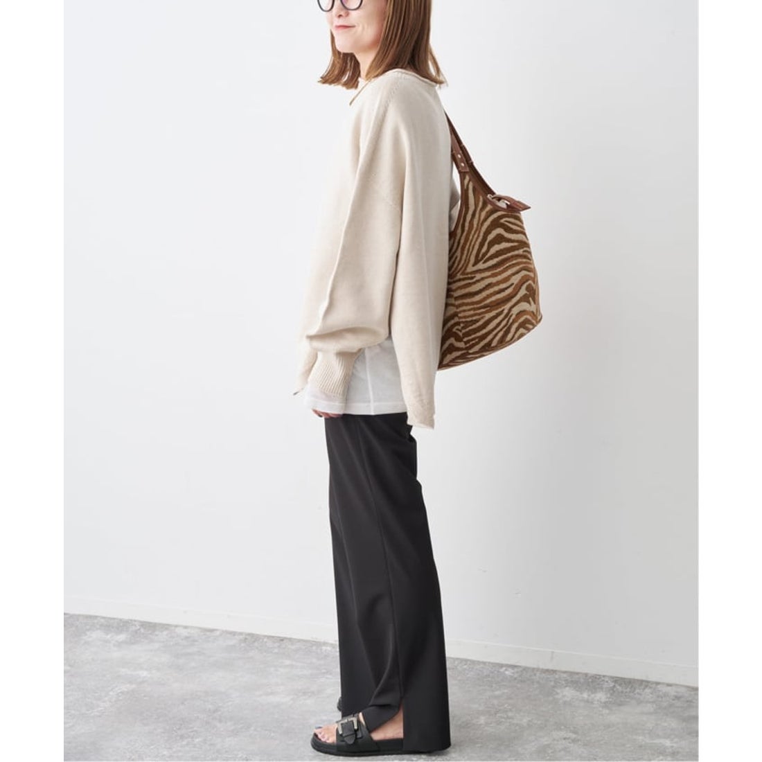 スピック＆スパン Spick & Span 《予約》バルキーヤーンルーズボート