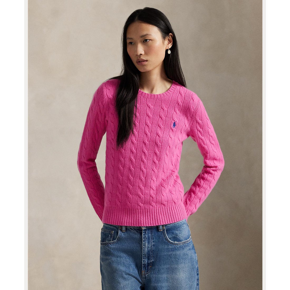 ポロ ラルフ ローレン POLO RALPH LAUREN ケーブル ウールカシミヤ