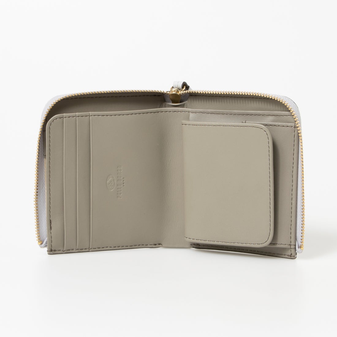 ペレボルサ PELLE BORSA「フィーネグッズ」 L字ファスナー折財布