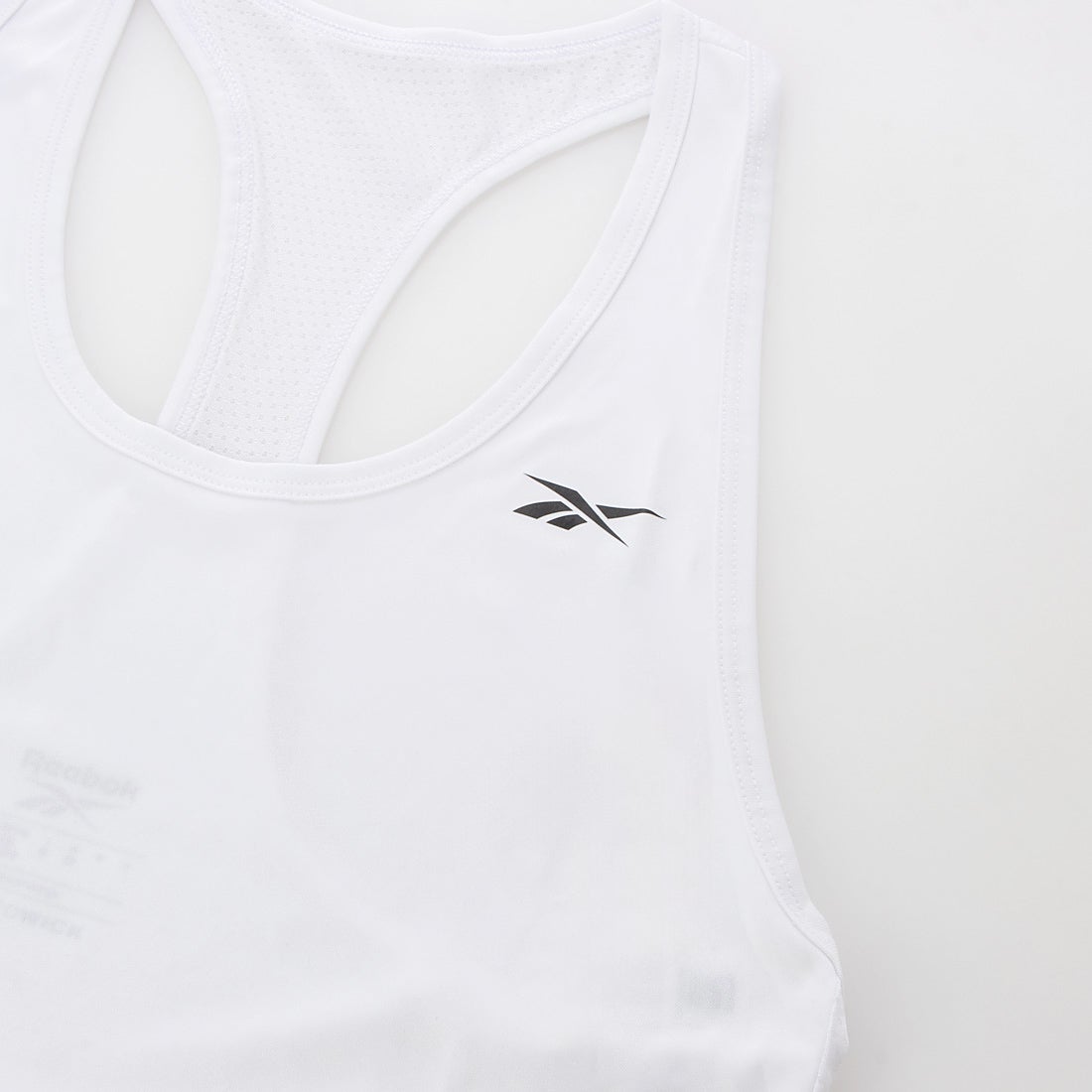 メッシュ バック タンク トップ / Mesh Back Tank Top （ホワイト