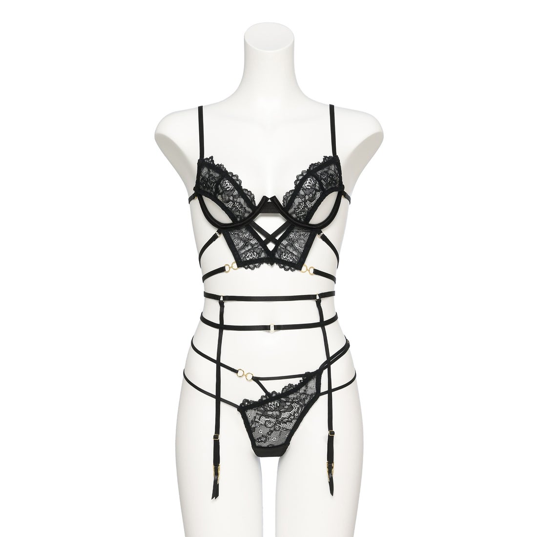 ラヴィジュール RAVIJOUR アリュールマジック ブラ＆Tバック＆ガーター