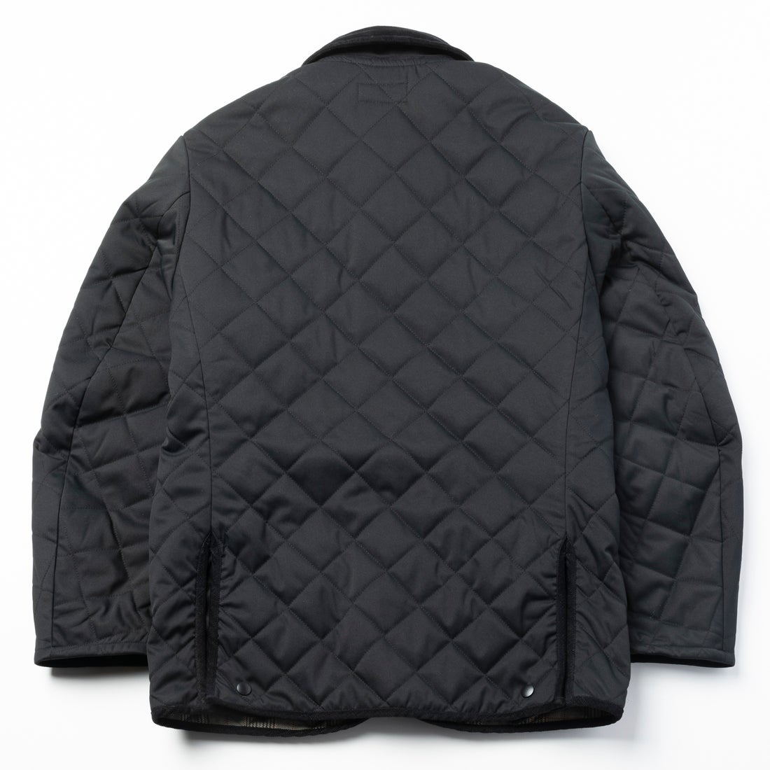 洗えるキルティングジャケット （ブラック） -WWSワークウェアスーツ