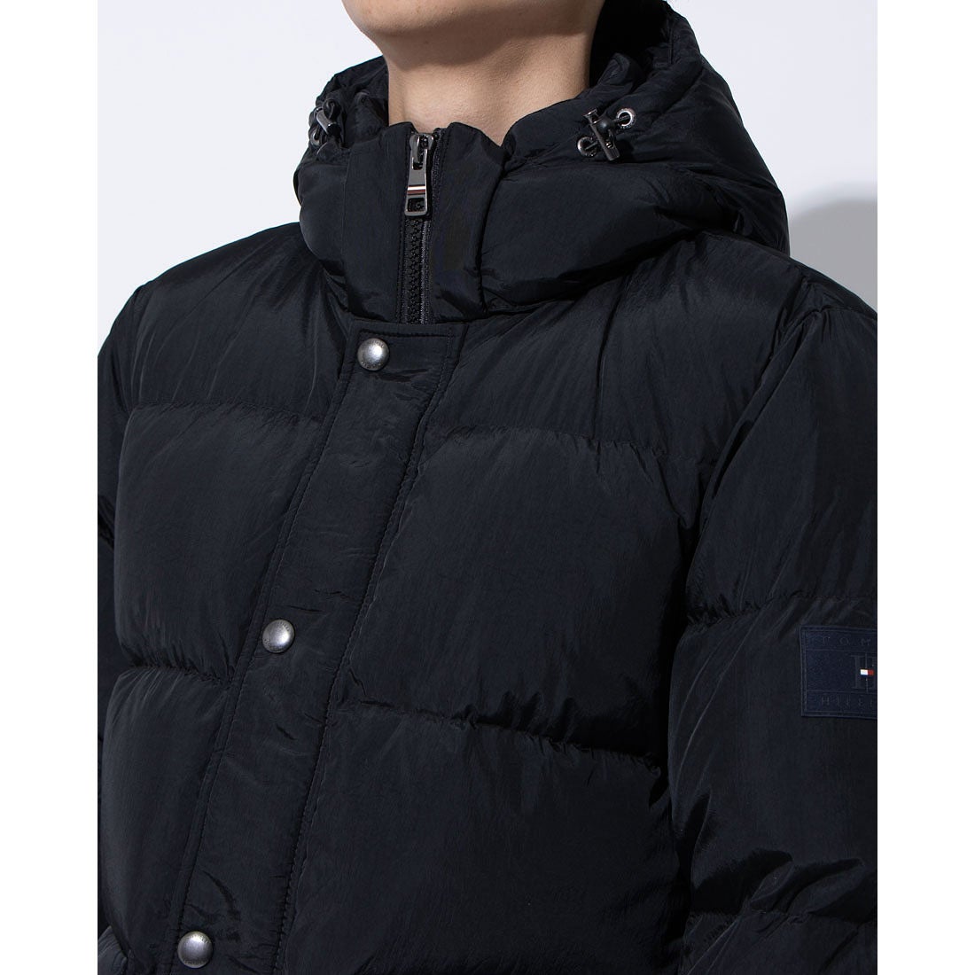 トミー ヒルフィガー TOMMY HILFIGER ダウンジャケット （ブラック