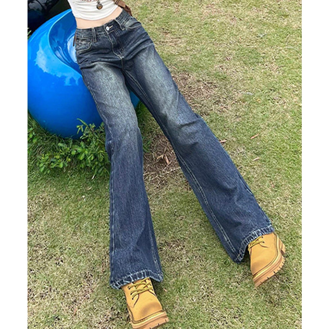 テディショップ Teddyshop レディース 美脚ねらえるブーツカットフレア