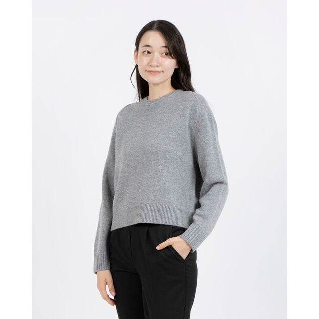 セオリー Theory LANA CASH/ CROPPED CN P （グレー系） -ファッション