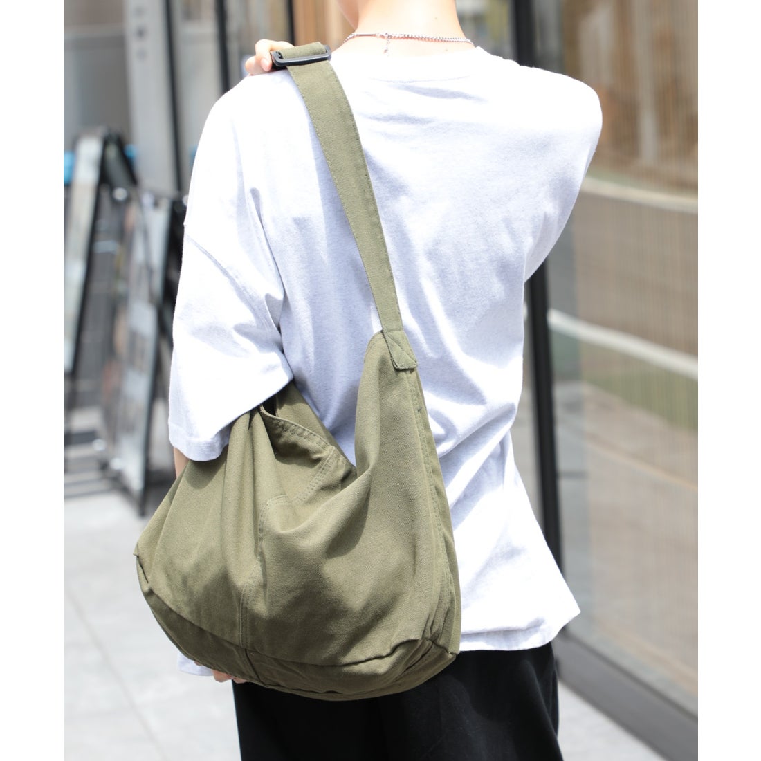 MAISON CLUB セットアップセブン SETUP7 キャンバス ショルダーバッグ