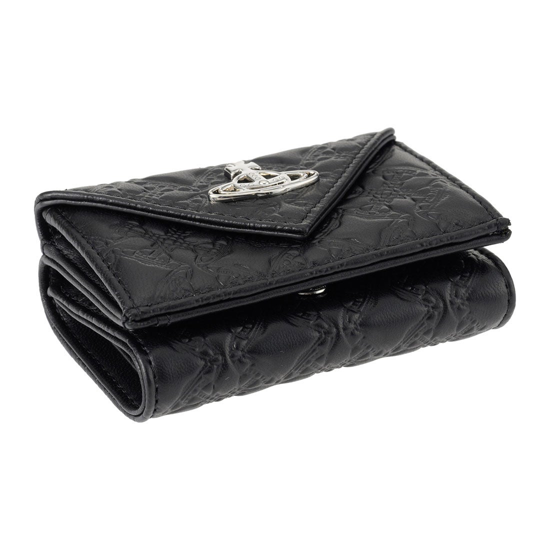 ヴィヴィアン ウエストウッド Vivienne Westwood 3つ折り財布 エンボス