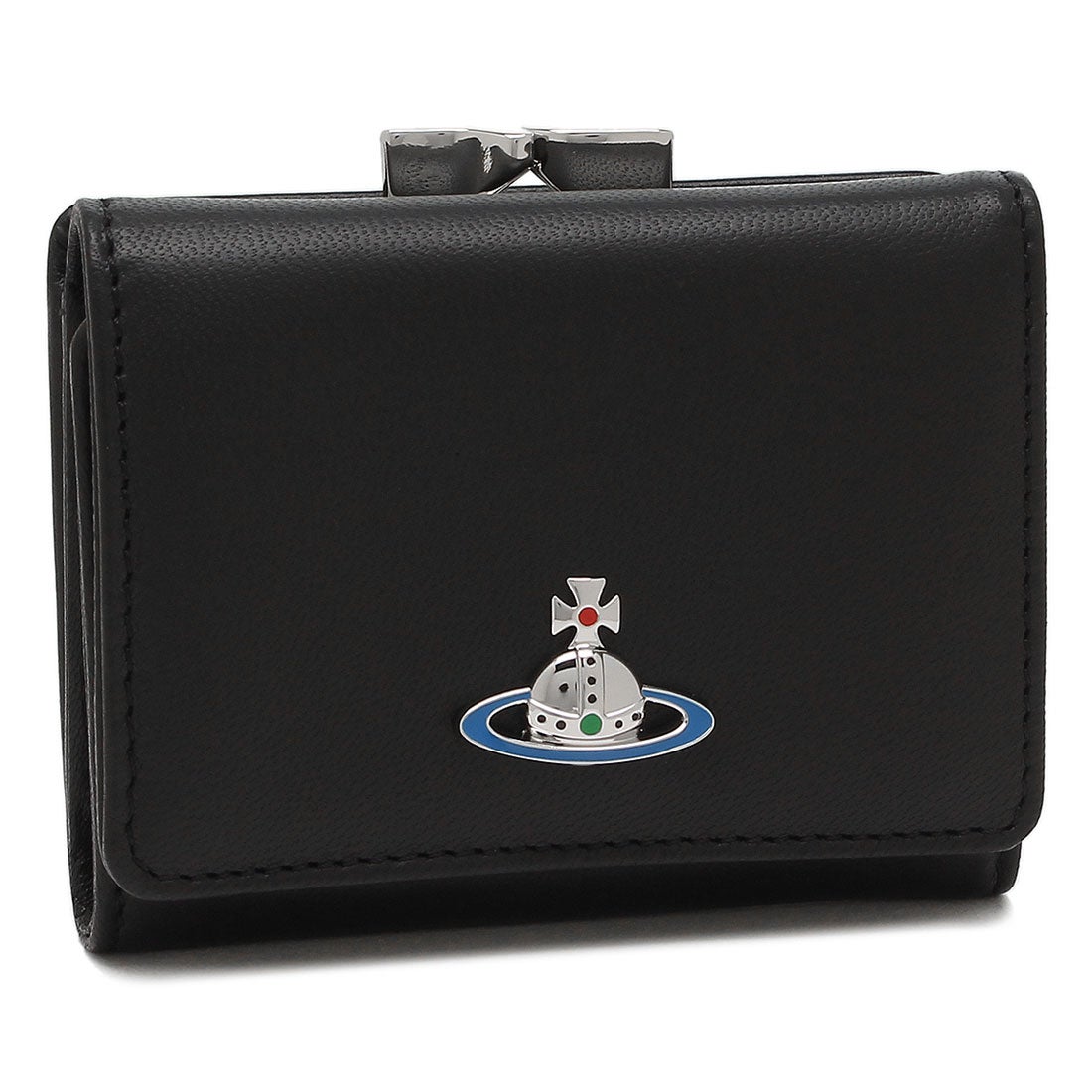 ヴィヴィアン ウエストウッド Vivienne Westwood 三つ折り財布 ナッパ